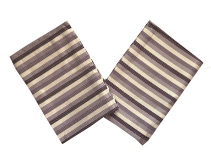 Utěrky Bambus Pruh fialový 3 ks (Varianta Utěrka Bambus 50x70 cm Pruh fialový 3 ks)