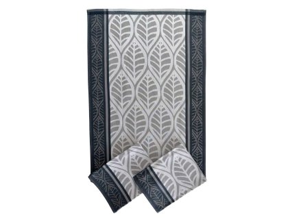 3816 3 kuchynske uterky 3ks listy sede dadka vracov