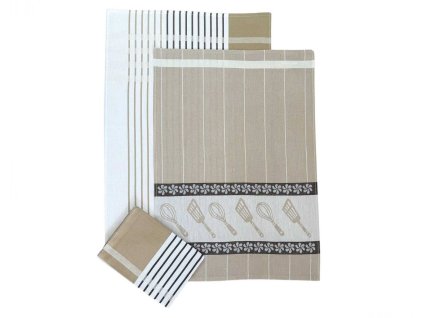 6306 5 kuchynske uterky3ks kuchyne bezova dadka vracov