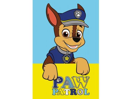 Dětský ručník Tlapková Patrola Policista Chase (Varianta Dětský ručník Tlapková Patrola Policista Chase 30x50 cm)