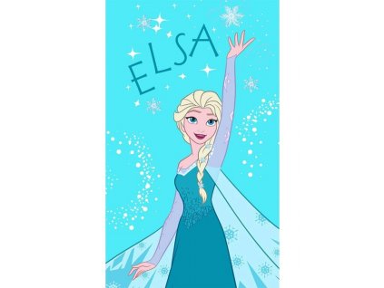 Dětský ručník Ledové Království Princezna Elsa (Varianta Dětský ručník Ledové Království Princezna Elsa 30x50 cm)