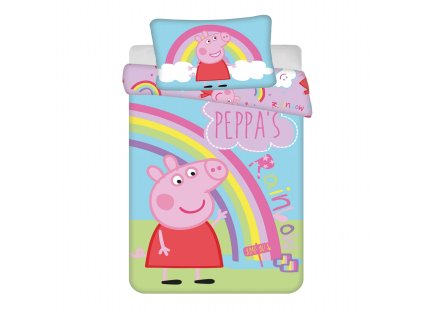 Povlečení do postýlky Peppa Pig 016 baby (Varianta Povlečení do postýlky Peppa Pig 016 baby 100x135, 40x60 cm)