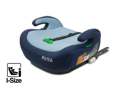 podsedak do auta isofix i size puma modry
