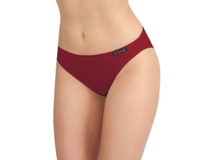 Dámské klasické kalhotky SLIPS 7001 vínové (Velikost S)