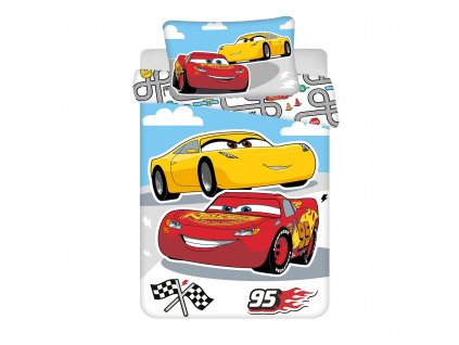 Disney povlečení do postýlky Cars Road baby (Varianta Disney povlečení do postýlky Cars Road baby 100x135, 40x60 cm)