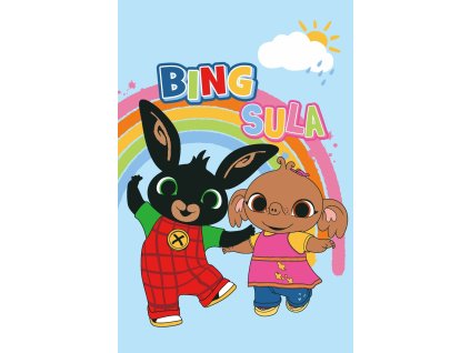 Dětská fleecová deka Bing 117