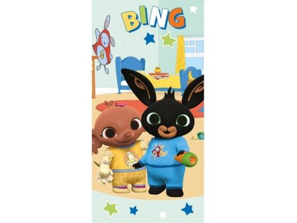 Osuška Zajíček Bing a Sula v pyžamu (Varianta Osuška Zajíček Bing a Sula v pyžamu 70x140 cm)