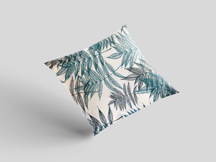 Bavlněný povlak na polštář Deny blue (Rozměr 30x40)