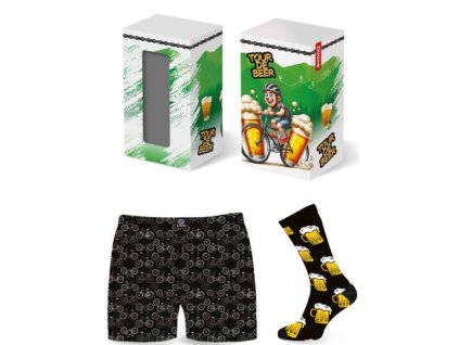 Pánský dárkový set KOLO - ponožky a trenky (Velikost M)