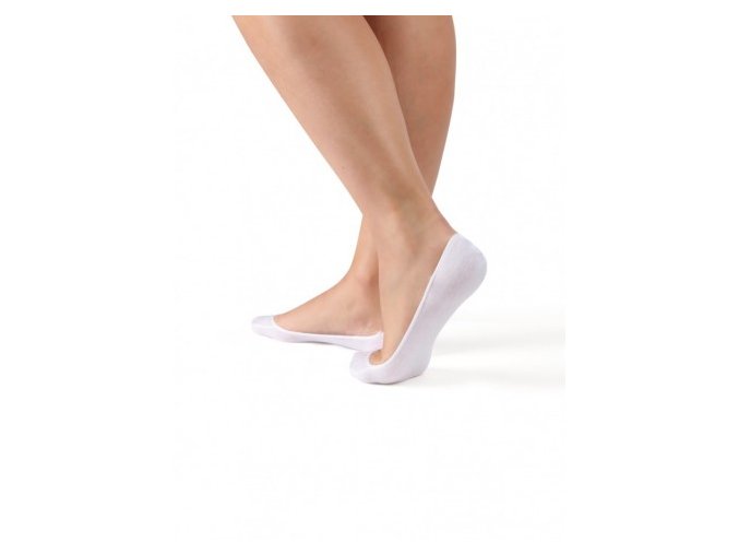 Dámské ponožky do balerín BALERÍNKY 111 bílé