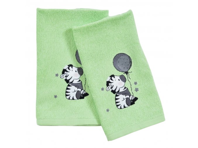 Dětský ručník LILI zelený