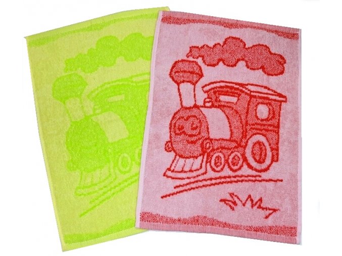 Dětský ručník Train 30x50 cm