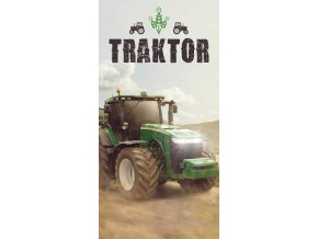 Osuška Traktor green