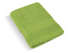 Froté ručník 50x100cm proužek 450g olivová
