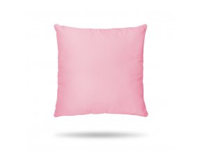 Bavlněný povlak na polštář růžový