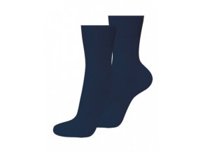 Ponožky BIO STŘÍBRO bez gumy modré