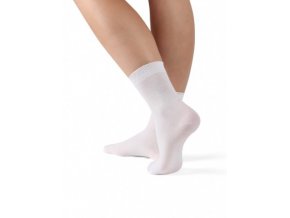 Dámské ponožky POHODA 111 bílé