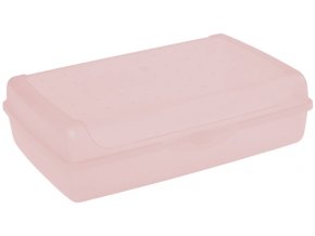 Svačinkový box Sandwich klick-box Keeeper - midi 1 l, pudrově růžový