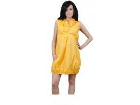 Be MaaMaa Těhotenské šaty TULIPÁNEK - žlutá