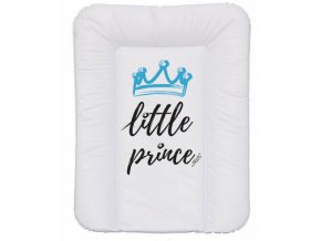 Přebalovací podložka, měkká, Little Prince, 70 x 50cm, bílá