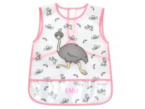 Dětský bryndák, zástěrka, bryndák ACTIVE BABY - Emu, BabyOno