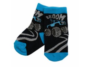 Dětské bavlněné ponožky Track - granát