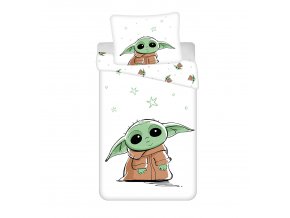 Povlečení bavlna Star Wars Baby Yoda