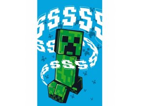 Dětský ručník Minecraft Creeper Explode