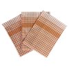 3909 2 kuchynske uterky 3ks par oranzovobila kostka dadka vracov