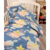 21248 1 21248 3 bavlnene detske povleceni 140x200 70x90cm obloha modra