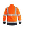Bunda CXS PRESTON, výstražná, pánská, oranžovo-modrá (velikost S)