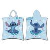 6645 1 detske ponco lilo a stitch blue 50x115 cm