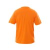 Tričko CXS DANIEL, krátký rukáv, oranžové (velikost S)