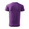 Tričko pánské Basic 129- fialová (Velikost XS)