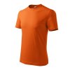 Tričko unisex Base R06- oranžová (Velikost S)