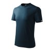 Tričko unisex Base R06- námořní modrá 02 (brand label) (Velikost S)