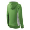 Mikina dámská Kangaroo 408- trávově zelená (Velikost S)