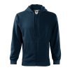 Mikina pánská Trendy Zipper 410- námořní modrá (Velikost S)