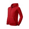 Mikina dětská Trendy Zipper 412- červená (Velikost 122 cm/6 let)