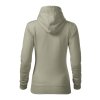 Mikina dámská Cape 414- světlá khaki (Velikost XS)