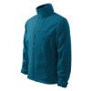 Fleece pánský Jacket 501- petrolejová (Velikost S)