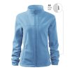 Fleece dámský Jacket 504- azurově modrá 14 (brand label) (Velikost XS)