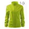 Fleece dámský Jacket 504- limetková 62 (brand label) (Velikost XS)