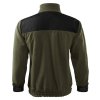 Fleece unisex Jacket Hi-Q 506- military (Velikost S)