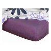 Froté prostěradlo purpur (Rozměr 90x200x20 jednolůžko)