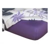 Jersey prostěradlo purpur (Rozměr 90x200x20 jednolůžko)