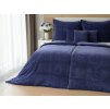 Povlečení Matějovský Bavlněný mikroplyš PREMIUM TMAVĚ MODRÝ Bavlněný mikroplyš (Materiál Bavlněný mikroplyš, Rozměr 1x povlak peřina 140/200 + 1x povlak na polštář 70/90)
