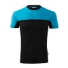 Tričko unisex Colormix 109- tyrkysová (Velikost S)