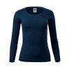 Triko dámské Fit-T LS 169- námořní modrá (Velikost XS)