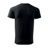 Tričko pánské Basic Recycled 829- černá (Velikost 4XL)